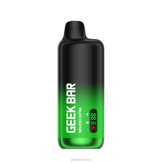 Bar Geek Bordeaux - Geek Bar Meloso vape ultra jetable F6F695 glace au thé vert