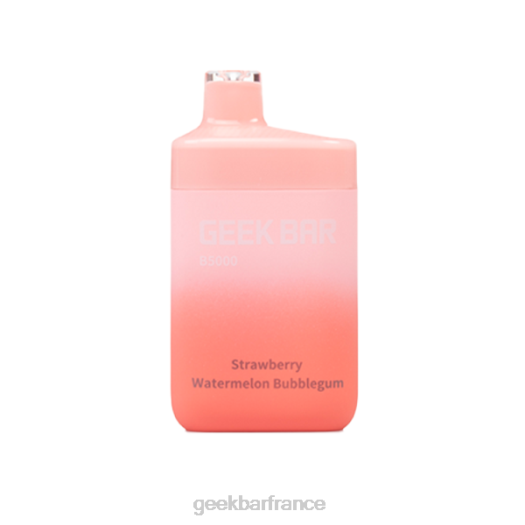 Bar Geek Marseille - Geek Bar b5000 jetable F6F636 bubblegum fraise pastèque