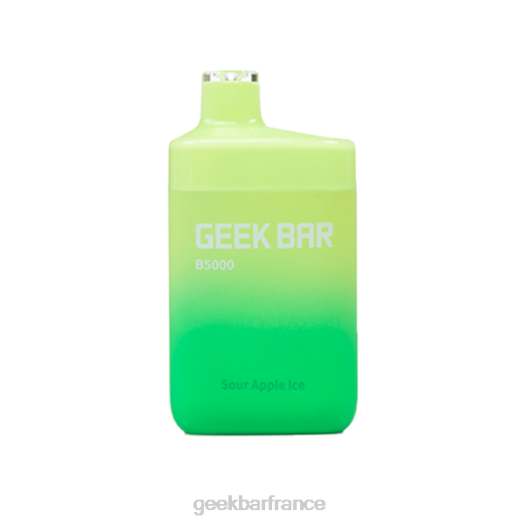 Geek Bar Paris - Geek Bar b5000 jetable F6F633 glace à la pomme aigre