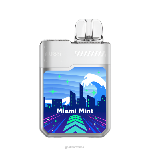 Bar Geek Marseille - Geek Bar vape jetable luxuriante digiflavor F6F676 menthe de Miami