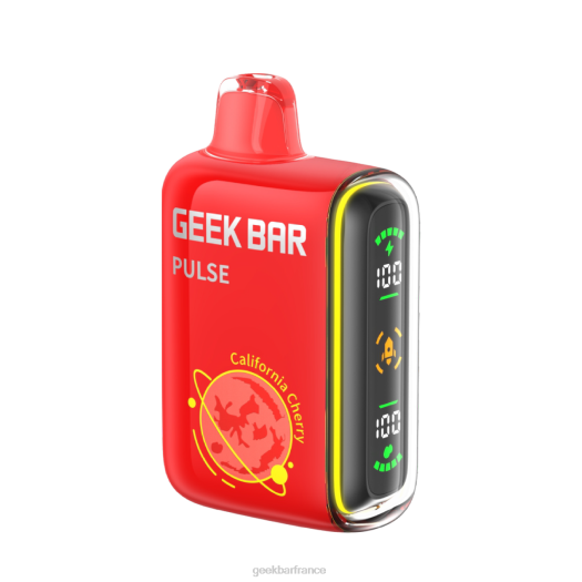 Bar Geek Marseille - Geek Bar Pulse vape jetable 15k F6F646 cerise de Californie