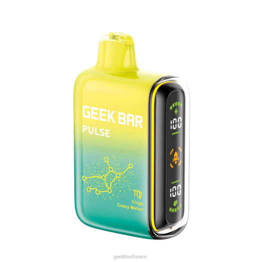 Bar Geek Marseille - Geek Bar Pulse vape jetable 15k F6F666 melon fou vierge