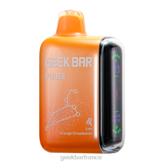 Geek Bar Vape France - Geek Bar Pulse 50 mg F6F62 crème d'orange