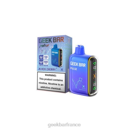 Geek Bar Vape France - Geek Bar Pulse jetable F6F612 cerise noire