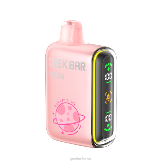 Geek Bar Vape Paris - Geek Bar Pulse vape jetable 15k F6F657 limonade rose