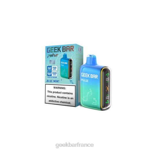 Geek Vape Site Officiel - Geek Bar Pulse jetable F6F610 menthe bleue