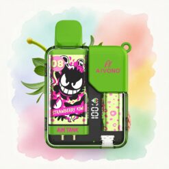 Aivono Aim Tank 9500 Fraise Liwi 5% Nicotine 650mAh