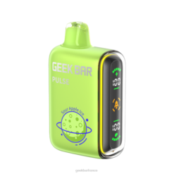 Geek Bar France - Geek Bar Pulse vape jetable 15k F6F661 glace à la pomme aigre