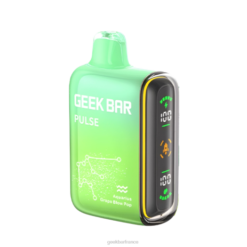 Geek Bar Vape France - Geek Bar Pulse vape jetable 15k F6F642 verseau raisin coup pop