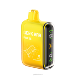 Geek Vape Site Officiel - Geek Bar Pulse vape jetable 15k F6F650 Citron raisin Gémeaux