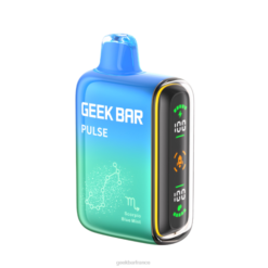 Geek Vape Site Officiel - Geek Bar Pulse vape jetable 15k F6F660 menthe bleue scorpion