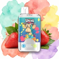 Uwin Crystal Twins 40000 Puffs : Saveurs commutables, batterie haute capacité