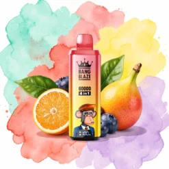 Bang Blaze 60K Puffs 4 en 1 : 60 000 bouffées, 40ml, écran LED, mesh premium