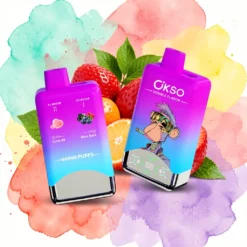 OKSO Double Saveur 60K Bouffées – Deux Réservoirs, Nicotine Multiple